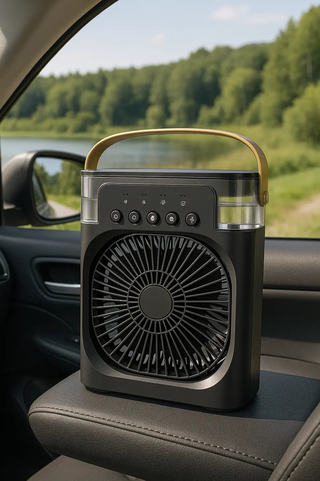 Climatiseur Portable 3 en 1 – Refroidisseur d’Air, Brumisateur et Veilleuse LED Nüva.com