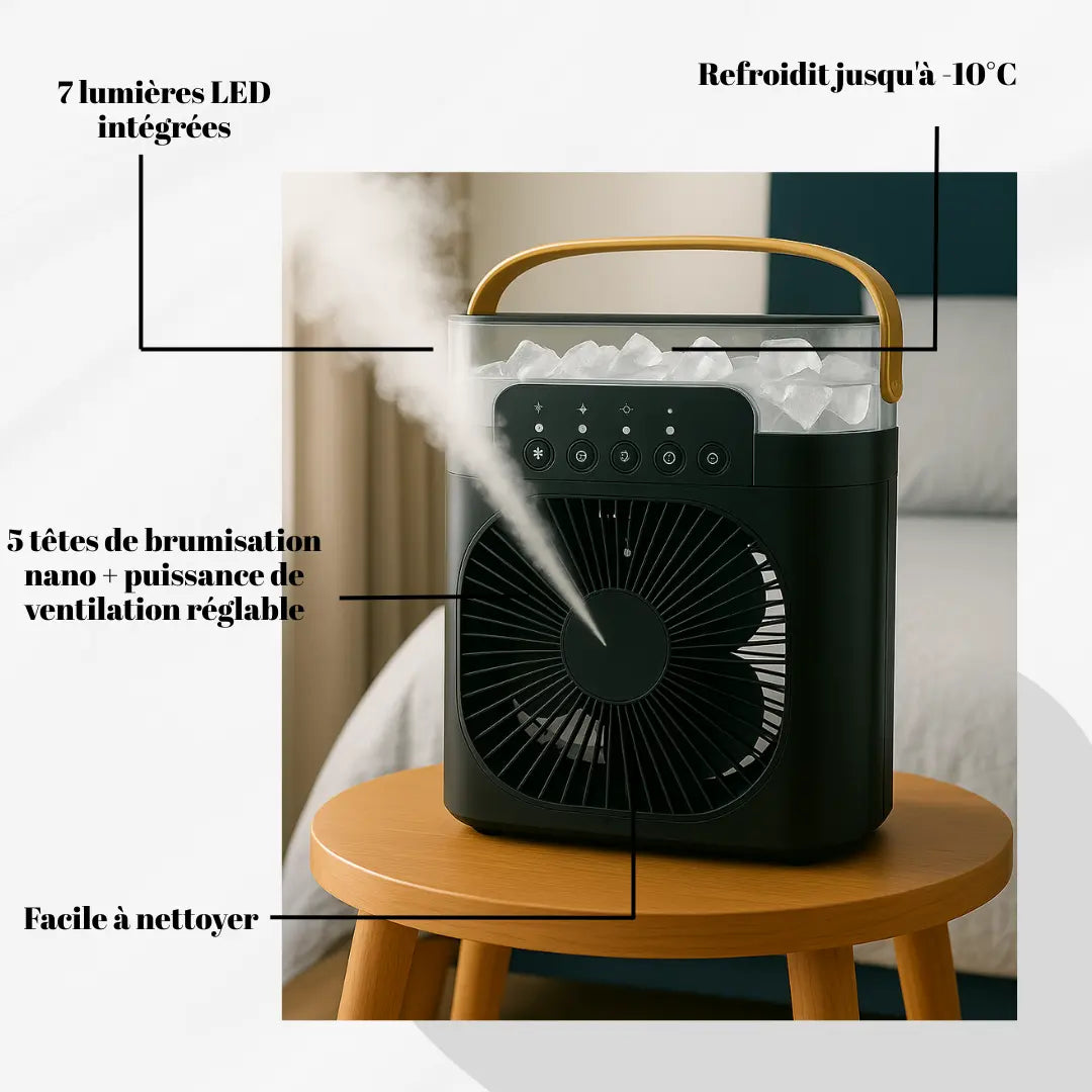 Nouveau Climatiseur Portable 3 en 1 Nüva.com